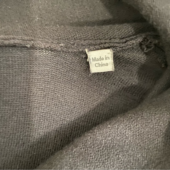 Halston Heritage Black Silk Blend Draped Neck Sweater, Plus Size XXL*(See below) - Picture 11 of 13